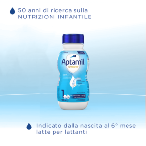 Confezione Aptamil 1 Latte Liquido 500ml pronto all'uso