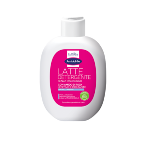 Flacone da 200ml di EuPhidra AmidoMio Latte Detergente Senza Risciacquo per bambini