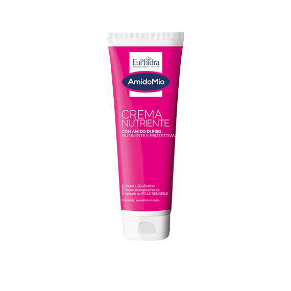 euphidra-crema-corpo-nutriente-restitutiva-pelli-secche-250ml Tubo da 250ml di EuPhidra Crema Corpo Nutriente per pelli secche e disidratate