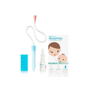 Kit fisiologico Frida Baby per la pulizia del naso con aspiratore nasale e soluzione salina
