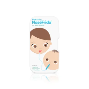 Aspiratore nasale per neonati NoseFrida di Frida Baby con filtri igienici e custodia