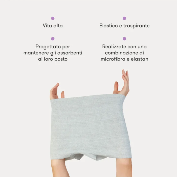 Confezione di intimo monouso a vita alta Frida Mom da 8 pezzi per post parto cesareo