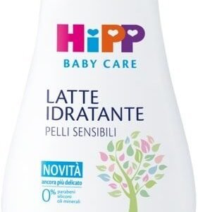 Flacone da 350ml di HiPP Baby Care Latte Idratante per il corpo del bambino