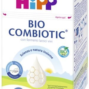 Bottiglia da 500ml di latte di proseguimento liquido biologico HiPP Combiotic 2 per lo svezzamento dal sesto mese