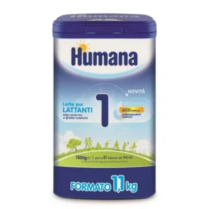 Confezione scorta My Pack da 1100g di Humana 1 ProBalance latte per lattanti in polvere dalla nascita al sesto mese