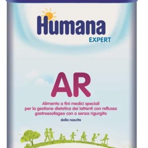 Confezione da 700g di latte in polvere Humana AR Expert per la gestione di rigurgito e reflusso nei lattanti