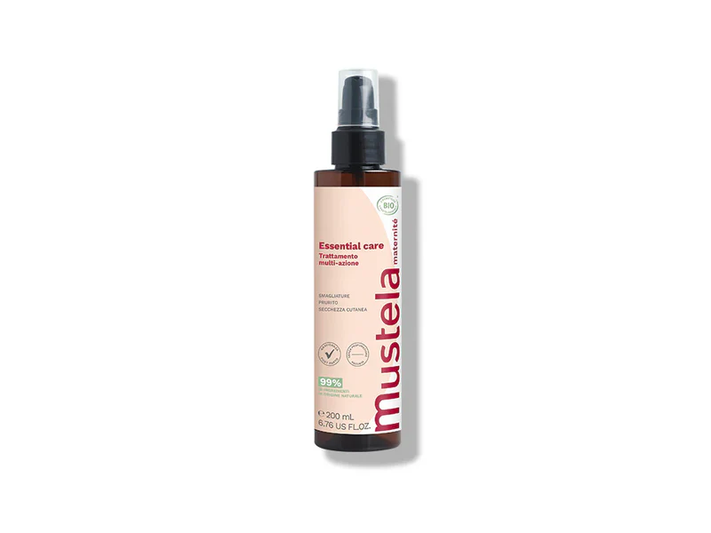 mustela-essential-care-latte-corpo-idratante-200ml Tubo di latte corpo Mustela Essential Care da 200ml per neonati, bambini e adulti
