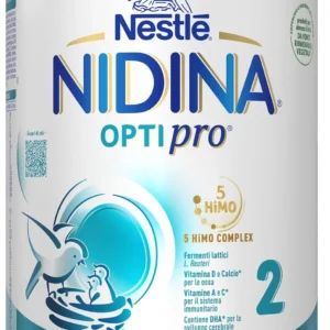 Confezione barattolo da 800g di Nestlé Nidina 2 Latte di Proseguimento in Polvere