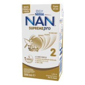 Bottiglia singola da 300ml di Nestlé Nidina Supreme Pro 2 Latte di Proseguimento Liquido