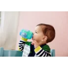 Tazza con beccuccio morbido inclinato e manici antiscivolo Philips Avent da 200ml azzurra