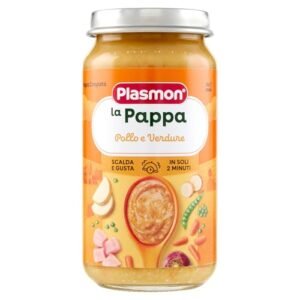 Vasetto di pappa pronta pollo e verdure Plasmon da 200g