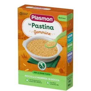 Confezione da 300g di pastina Gemmine Plasmon per le prime pappe dello svezzamento
