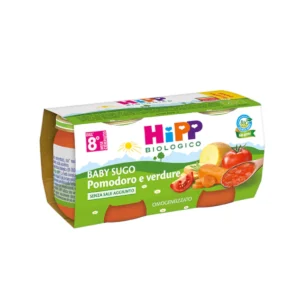 Confezione 2 vasetti Sugo Pomodoro con Verdure Bio HiPP per bambini