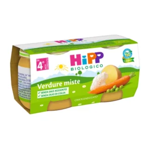 Confezione Omogeneizzato Biologico di Verdure Miste HiPP 2x80g