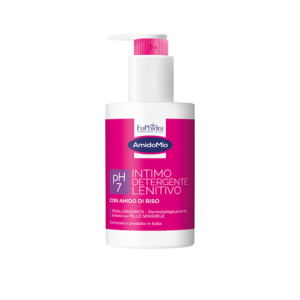 Flacone da 250ml di Intimo Detergente Lenitivo Euphidra con erogatore a pompa