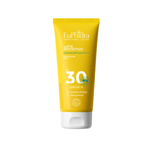 Tubo da 200ml di EuPhidra Latte Protettivo Dermopediatrico SPF30+ solare bambini