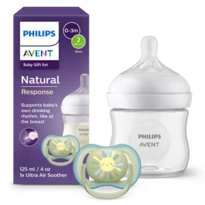 Confezione regalo Philips Avent Baby Gift Set Natural 3.0 con biberon e succhietto