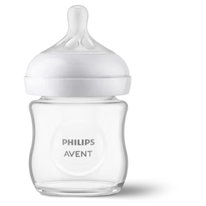 Biberon natural in vetro Philips Avent Natural 3.0 da 120ml con tettarella Risposta Naturale