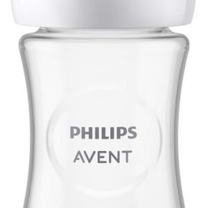 Biberon in vetro Philips Avent Natural 3.0 da 240ml con tettarella Risposta Naturale