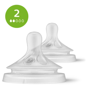 Coppia di tettarelle Philips Avent Natural 3.0 per bambini da 0m+ mesi flusso 2