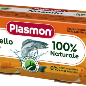 Plasmon Omogeneizzato Di Nasello Con Patate 2x80g