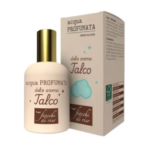 Flacone spray portatile da 50ml di Fiocchi di Riso Acqua Profumata analcolica per neonato