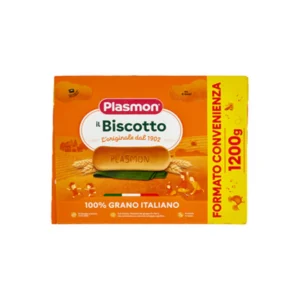 Confezione grande di biscotti classici Plasmon formato convenienza da 1200g per neonati
