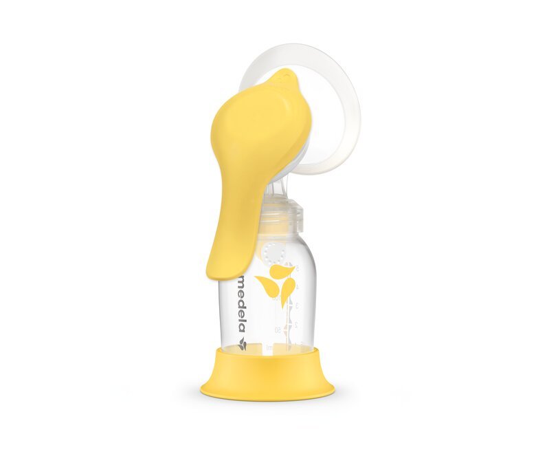 medela-harmony-tiralatte-manuale-leggero-personalfit-flex Tiralatte manuale Medela Harmony con leva ergonomica e flacone graduato