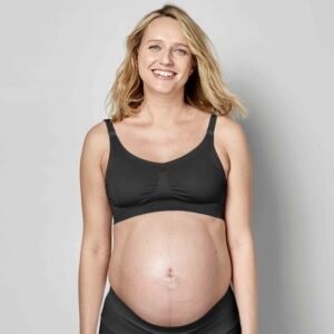 Reggiseno traspirante Keep Cool Medela senza imbottitura di colore nero taglia M
